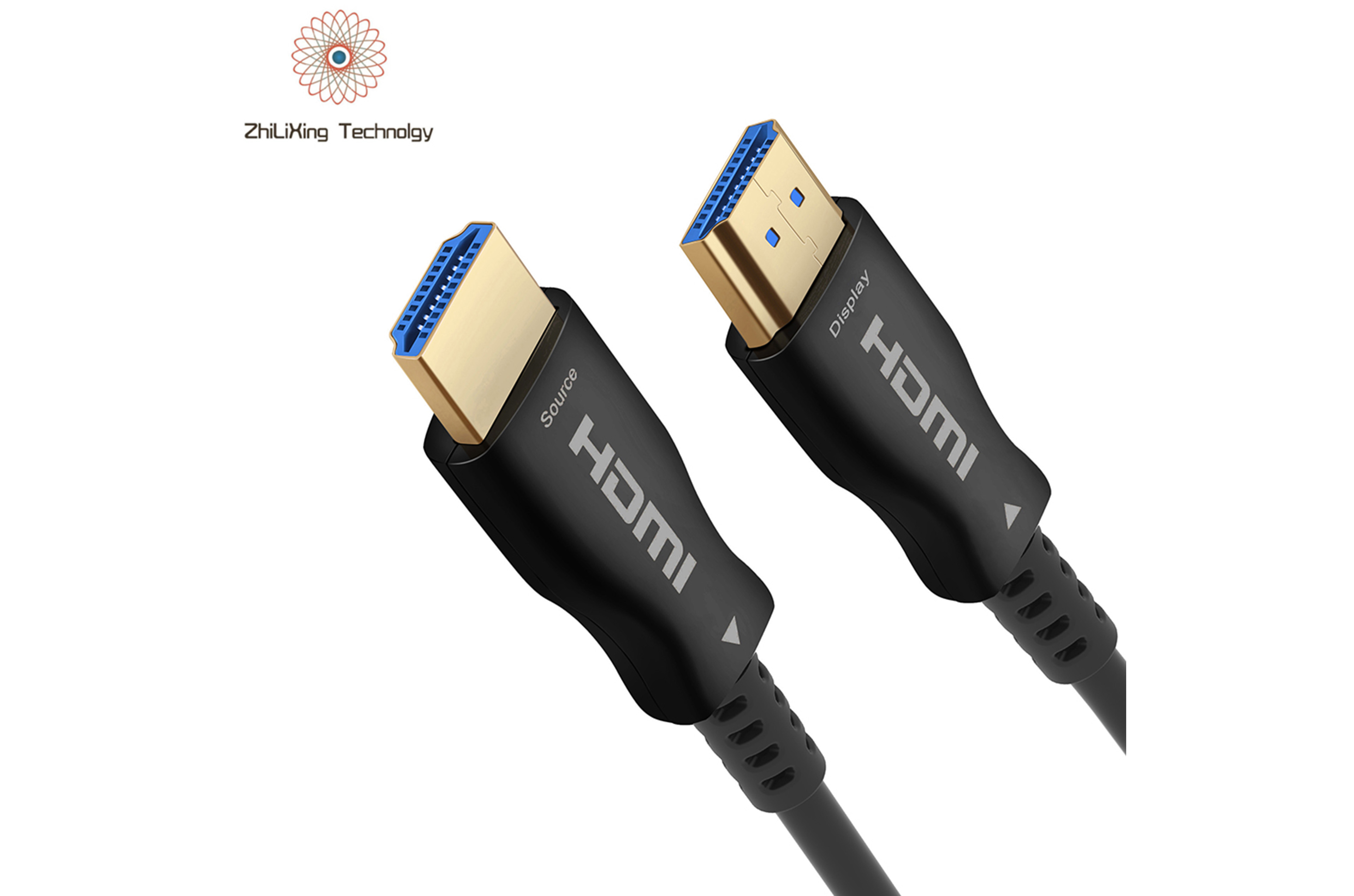 4K 60HZ Fiber HDMI Cable 25m, MT-VIKI Fiber Optic HDMI 2.0 Cable Cord Gold plated
